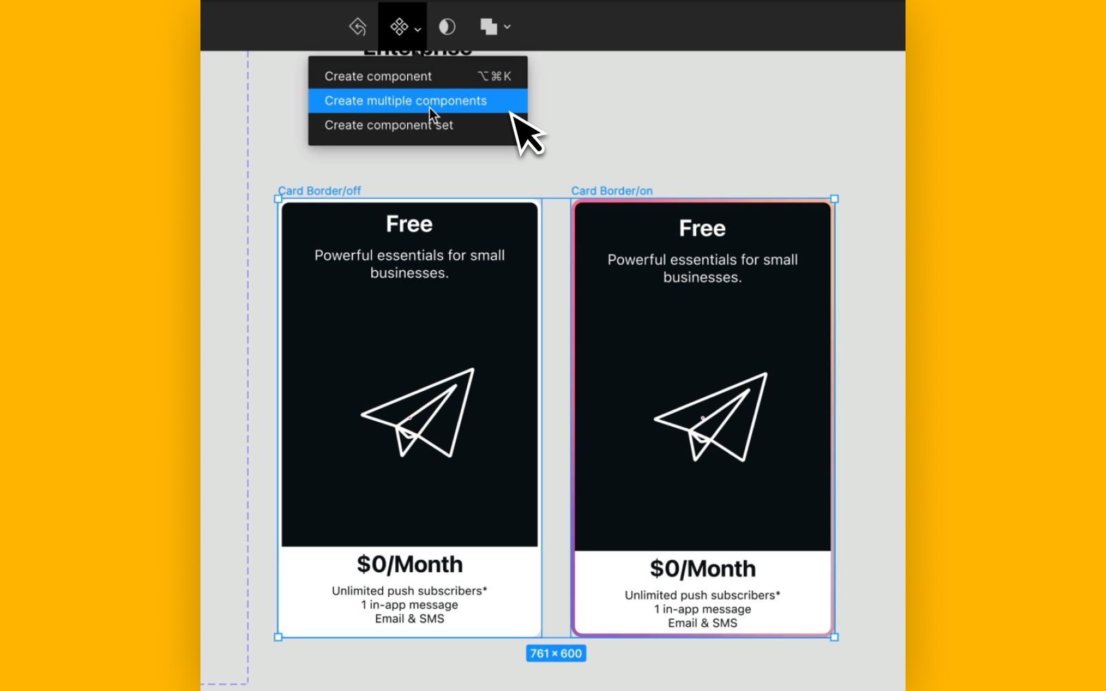 Create component