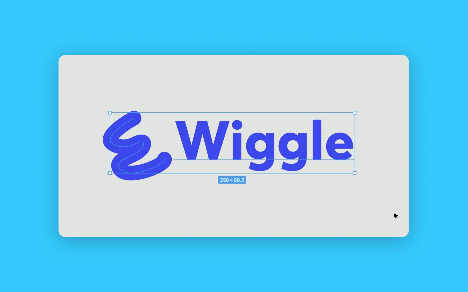 Example of a logo in Figma