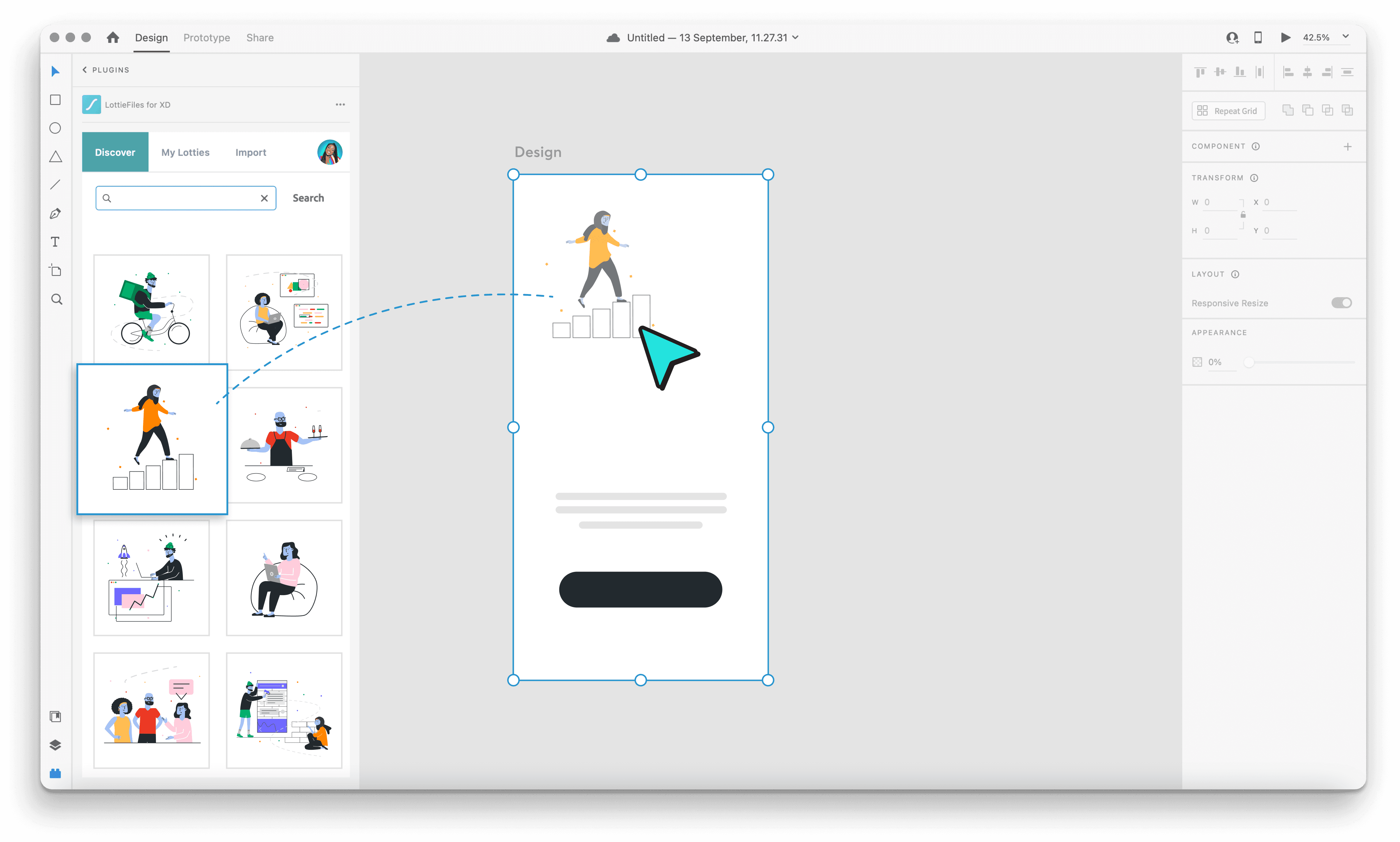 LottieFiles for Adobe XD